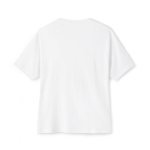 Round Field Football Tee — Vintage College Flag Graphic Boxy T‑Shirt